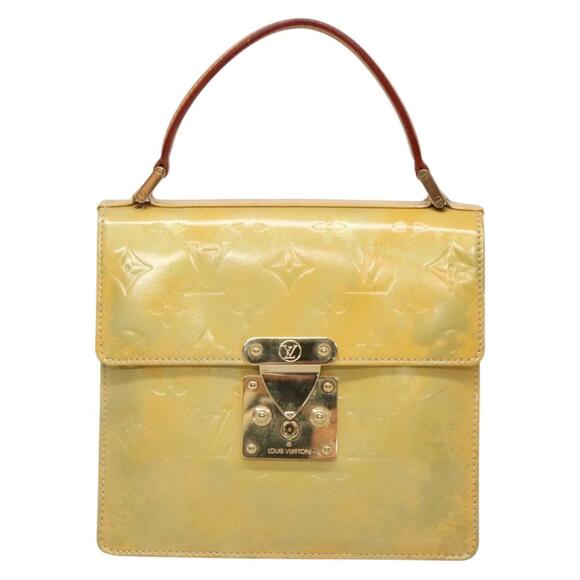 LOUIS VUITTON Monogram Vernis Spring Street Hand Bag Gris M91029 - Picture 2 of 12